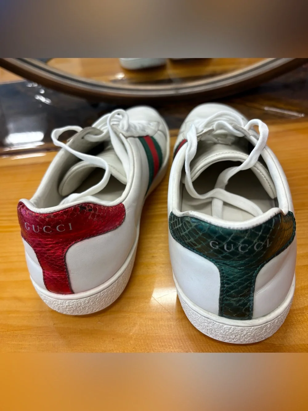 Gucci Ace Embroidered Tiger Sneakers